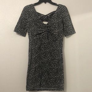 Leopard print dress